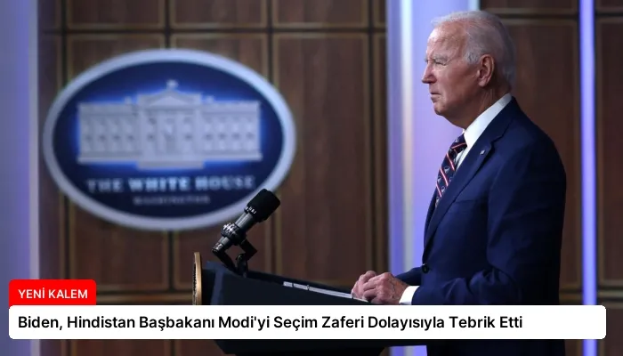 Biden, Hindistan Başbakanı Modi’yi Seçim Zaferi Dolayısıyla Tebrik Etti