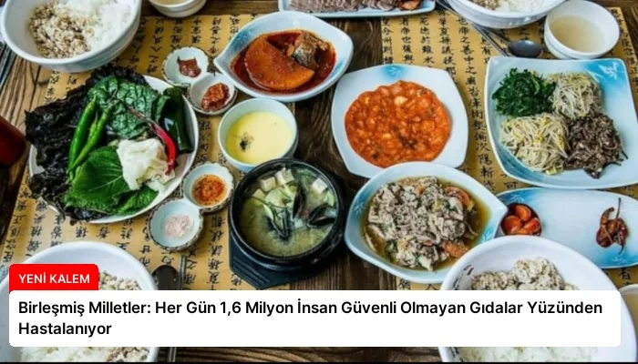 Birleşmiş Milletler: Her Gün 1,6 Milyon İnsan Güvenli Olmayan Gıdalar Yüzünden Hastalanıyor