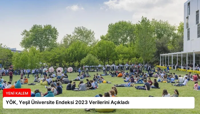 YÖK, Yeşil Üniversite Endeksi 2023 Verilerini Açıkladı