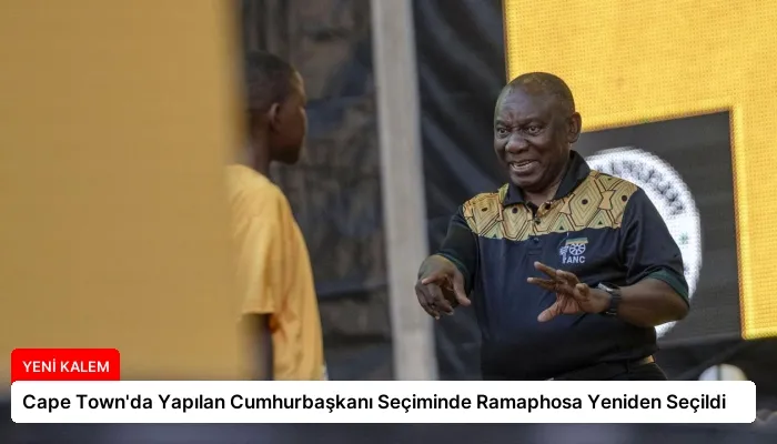 Cape Town’da Yapılan Cumhurbaşkanı Seçiminde Ramaphosa Yeniden Seçildi
