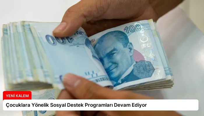 Çocuklara Yönelik Sosyal Destek Programları Devam Ediyor