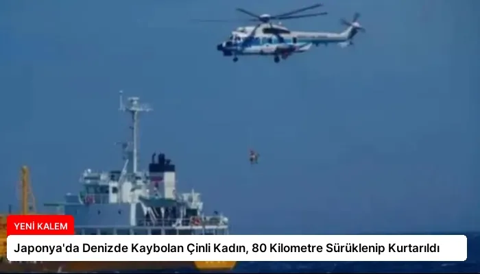 Japonya’da Denizde Kaybolan Çinli Kadın, 80 Kilometre Sürüklenip Kurtarıldı