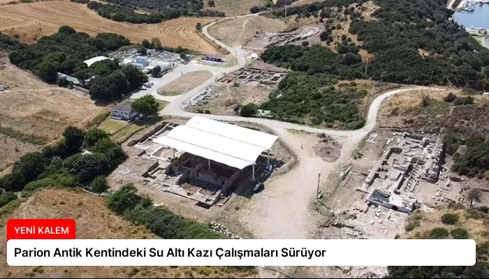 Parion Antik Kentindeki Su Altı Kazı Çalışmaları Sürüyor