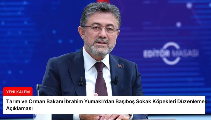 Tarım ve Orman Bakanı İbrahim Yumaklı’dan Başıboş Sokak Köpekleri Düzenlemesi Açıklaması
