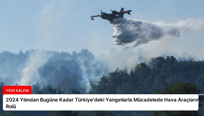 2024 Yılından Bugüne Kadar Türkiye’deki Yangınlarla Mücadelede Hava Araçlarının Rolü