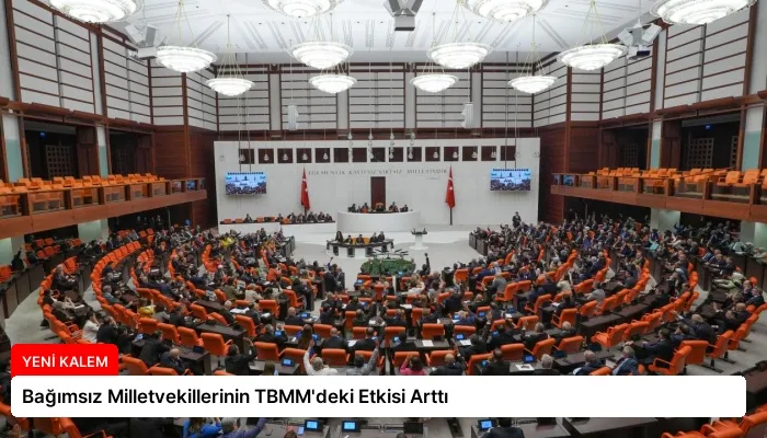 Bağımsız Milletvekillerinin TBMM’deki Etkisi Arttı
