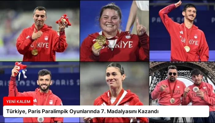 Türkiye, Paris Paralimpik Oyunlarında 7. Madalyasını Kazandı