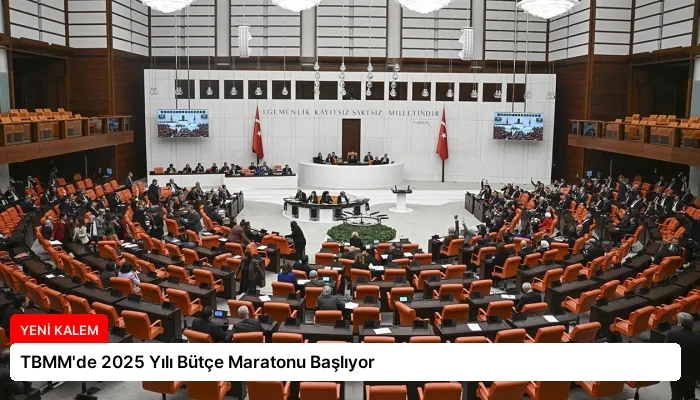 TBMM’de 2025 Yılı Bütçe Maratonu Başlıyor