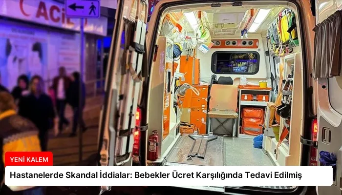 Hastanelerde Skandal İddialar: Bebekler Ücret Karşılığında Tedavi Edilmiş
