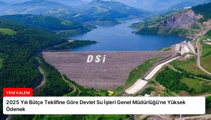 2025 Yılı Bütçe Teklifine Göre Devlet Su İşleri Genel Müdürlüğü’ne Yüksek Ödenek
