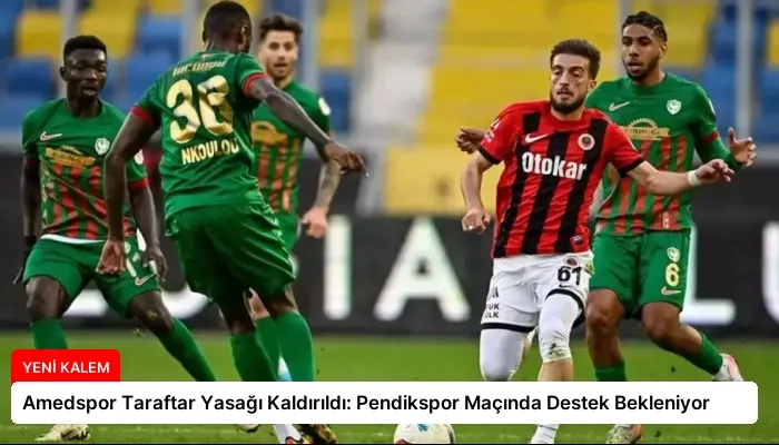 Amedspor Taraftar Yasağı Kaldırıldı: Pendikspor Maçında Destek Bekleniyor