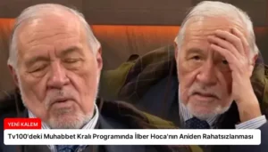 Tv100’deki Muhabbet Kralı Programında İlber Hoca’nın Aniden Rahatsızlanması