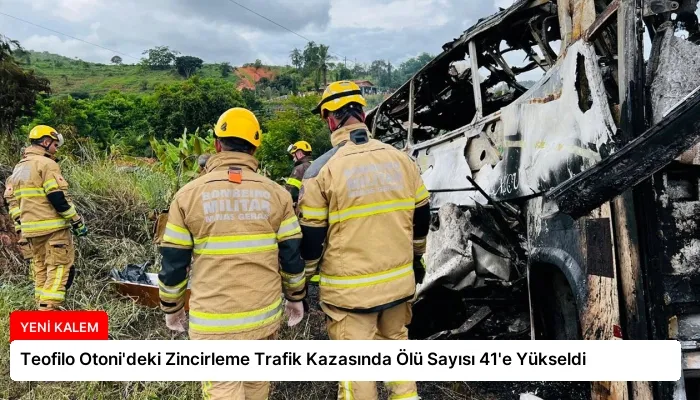Teofilo Otoni’deki Zincirleme Trafik Kazasında Ölü Sayısı 41’e Yükseldi