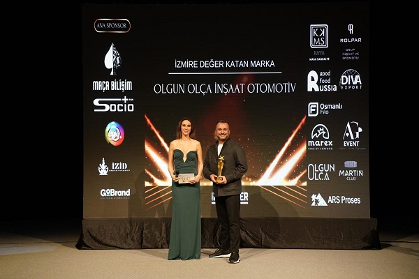 Olgun Olça’ya marka ödülü