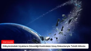 Gökyüzündeki Uçakların Güvenliği Kontrolsüz Uzay Enkazlarıyla Tehdit Altında