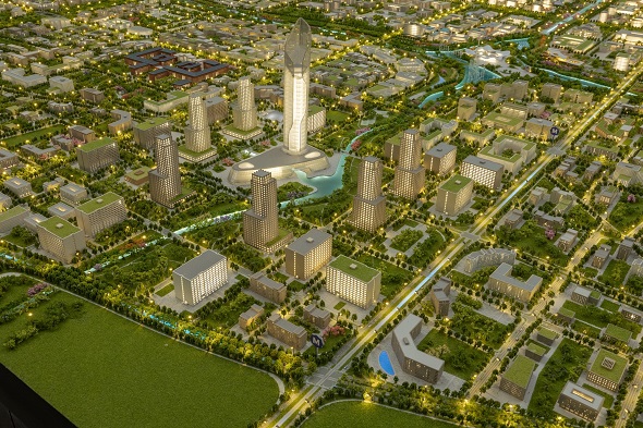 RJ Models Türkiye, Özbekistan’ın genişletilen başkenti için üretilen maketi Cannes’da sergiliyor