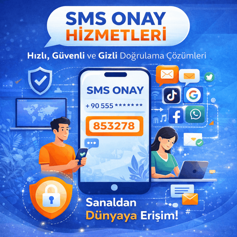 Sms Onay Hizmetleri ile SMS Onay ve Sanal