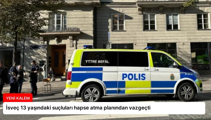 İsveç 13 yaşındaki suçluları hapse atma planından vazgeçti