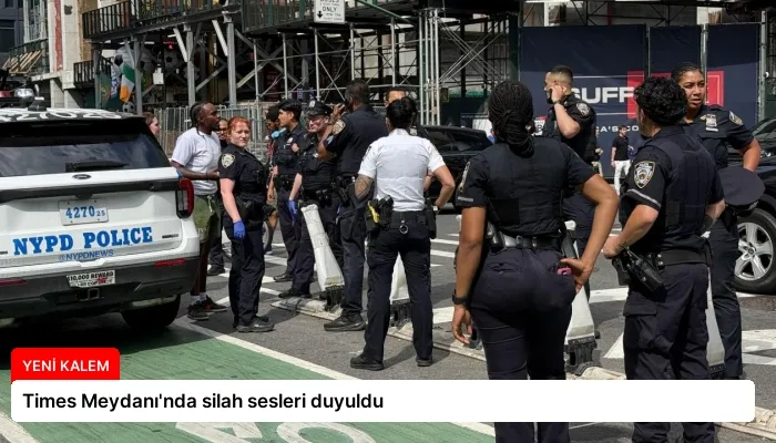 Times Meydanı’nda silah sesleri duyuldu