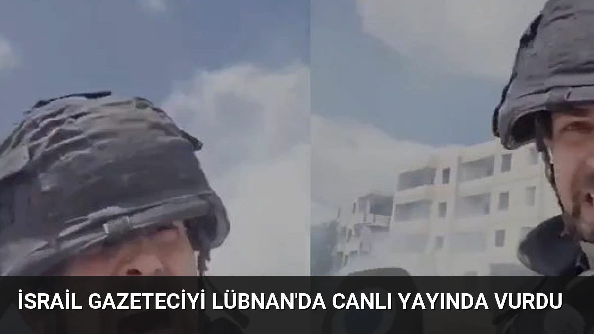 İsrail Gazeteciyi Lübnan’da Canlı Yayında Vurdu