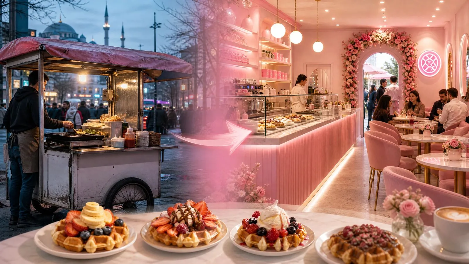 Sokak Lezzetinden Markalaşmaya: Türkiye’de Waffle Çılgınlığı