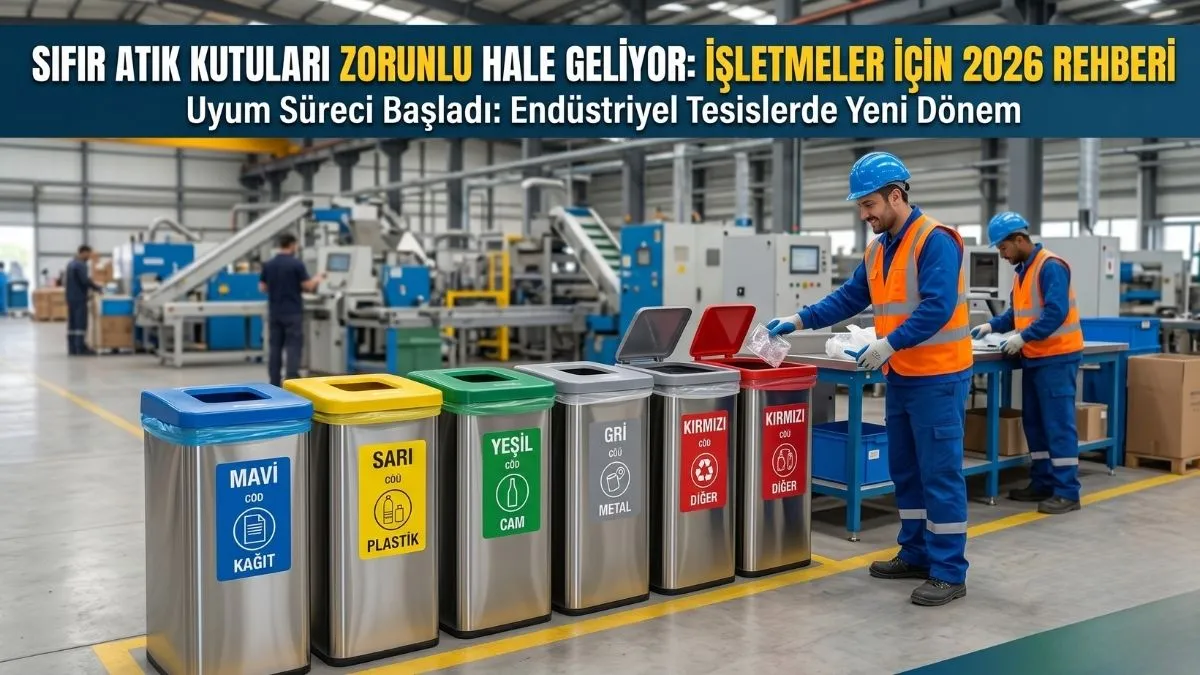 Sıfır Atık Kutuları Zorunlu Hale Geliyor