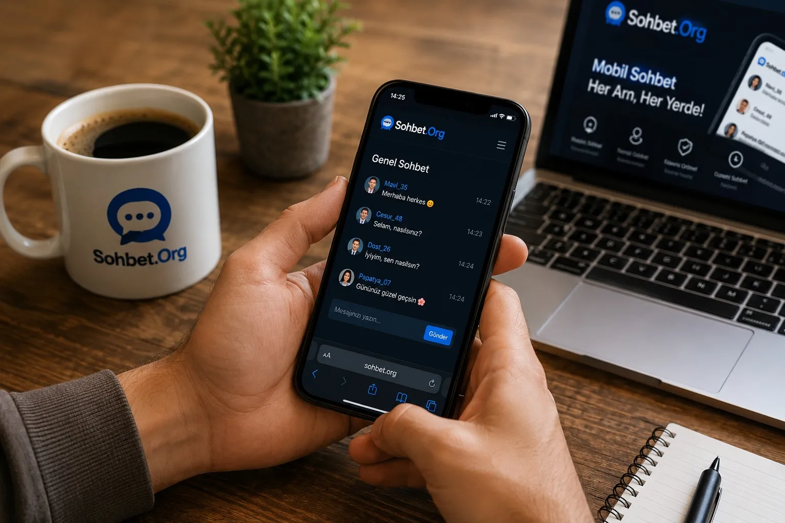 Mobil Sohbet Deneyimini Sohbet.Org ile Yaşayın