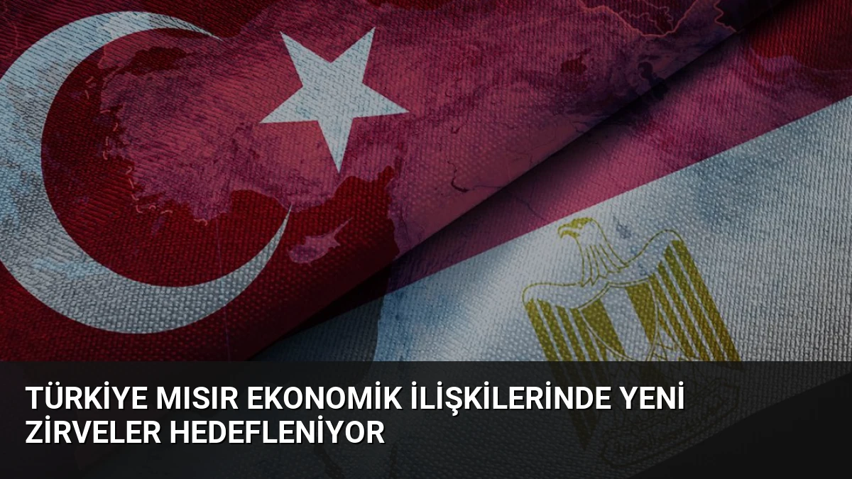 Türkiye Mısır Ekonomik İlişkilerinde Yeni Zirveler Hedefleniyor