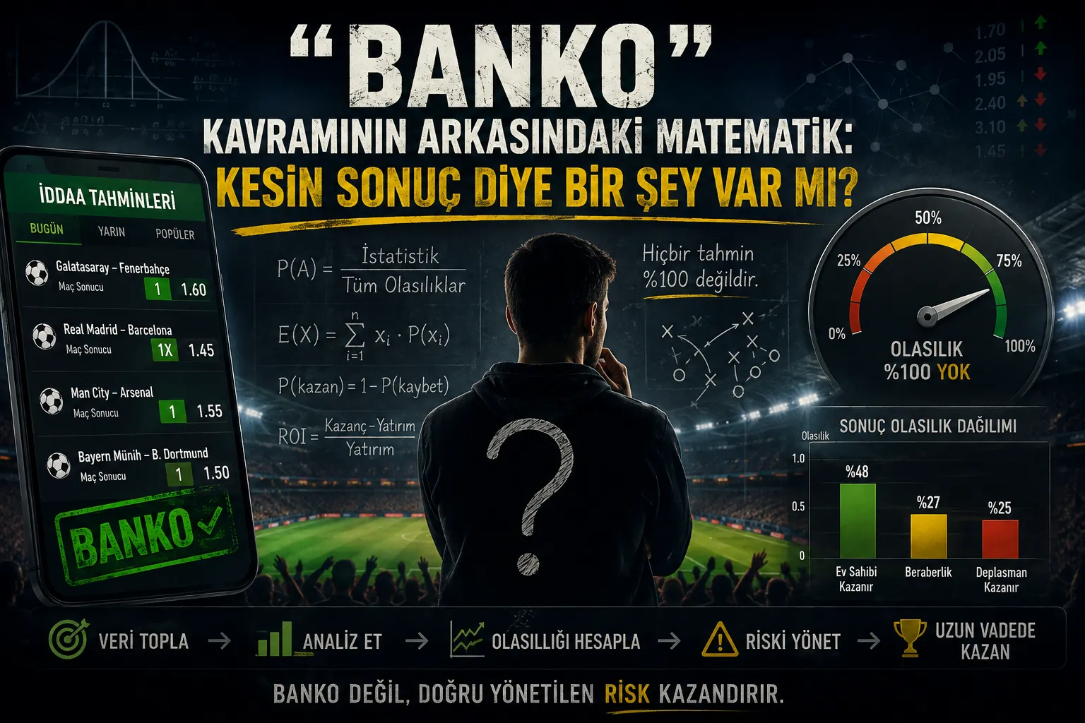 “Banko” Kavramının Arkasındaki Matematik: Kesin Sonuç Diye Bir Şey Var mı?