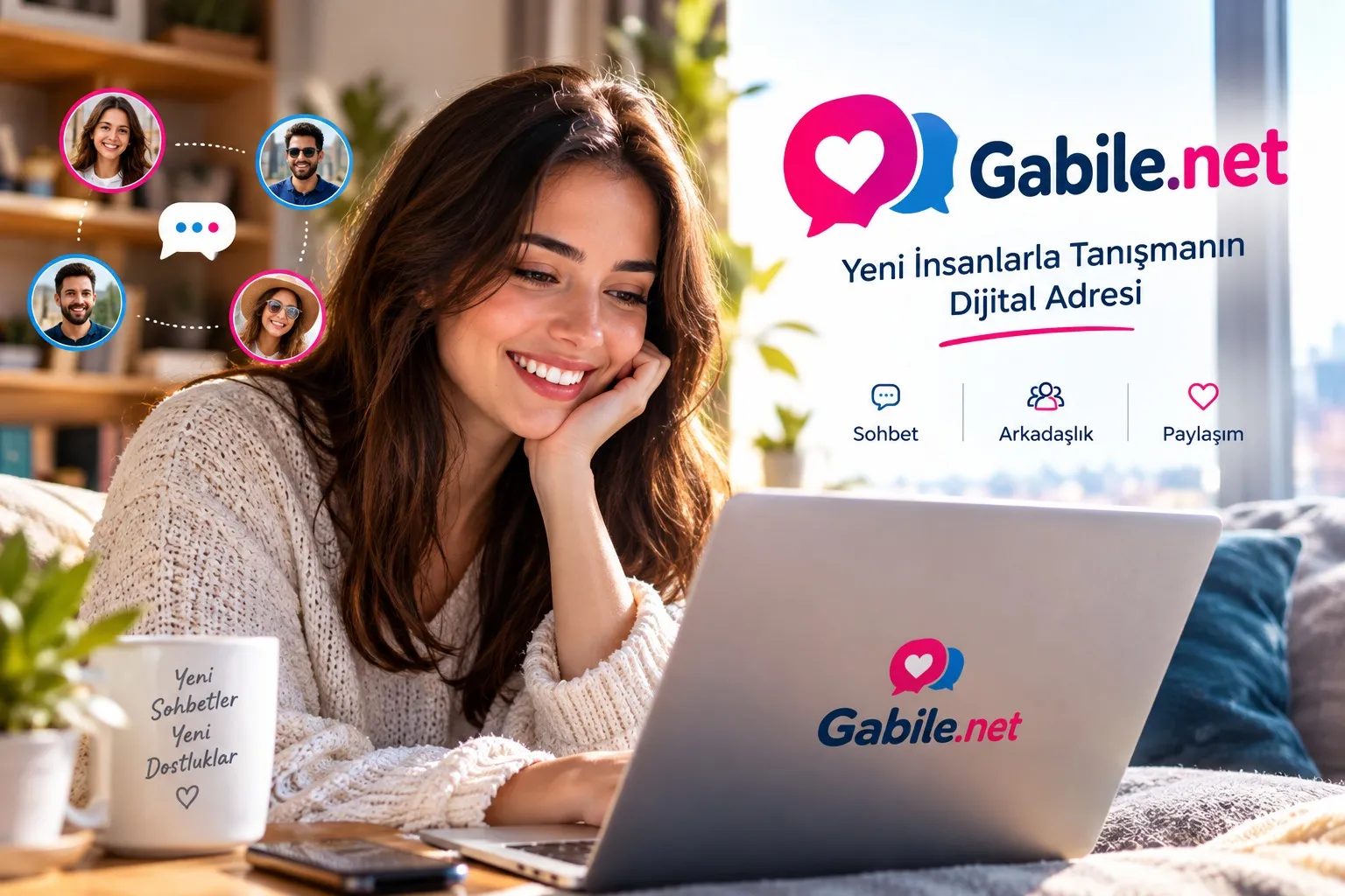 Yeni İnsanlarla Tanışmanın En Güzel Yolu: Gabile.net
