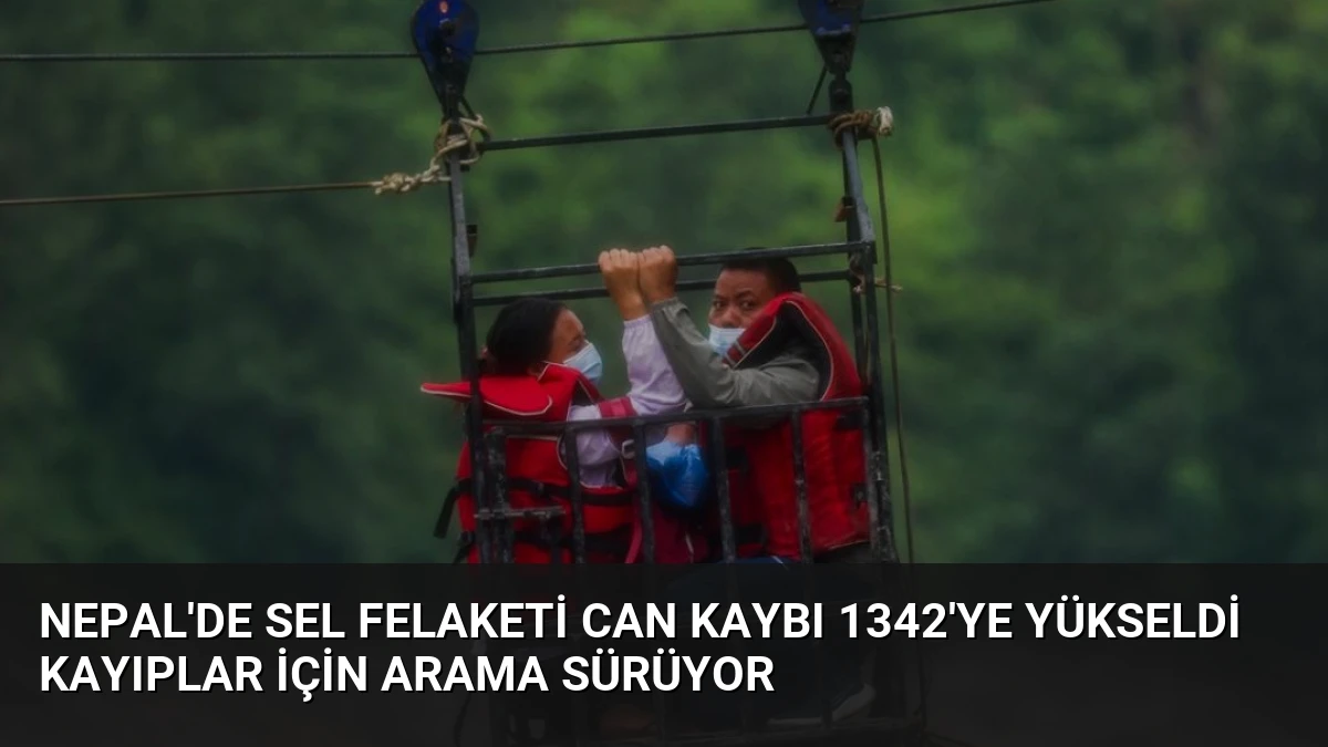 Nepal’de Sel Felaketi Can Kaybı 1342’ye Yükseldi Kayıplar İçin Arama Sürüyor