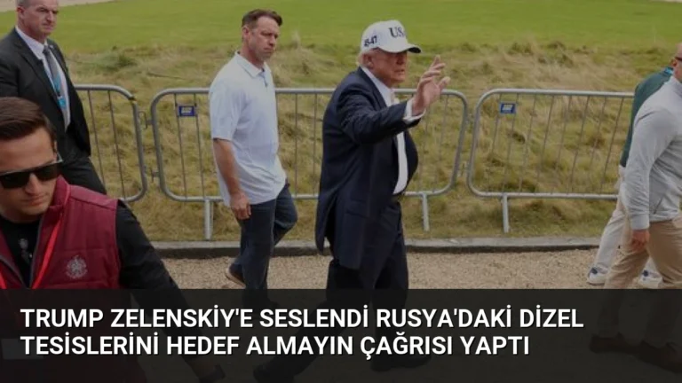 Trump Zelenskiy’e Seslendi Rusya’daki Dizel Tesislerini Hedef Almayın Çağrısı Yaptı