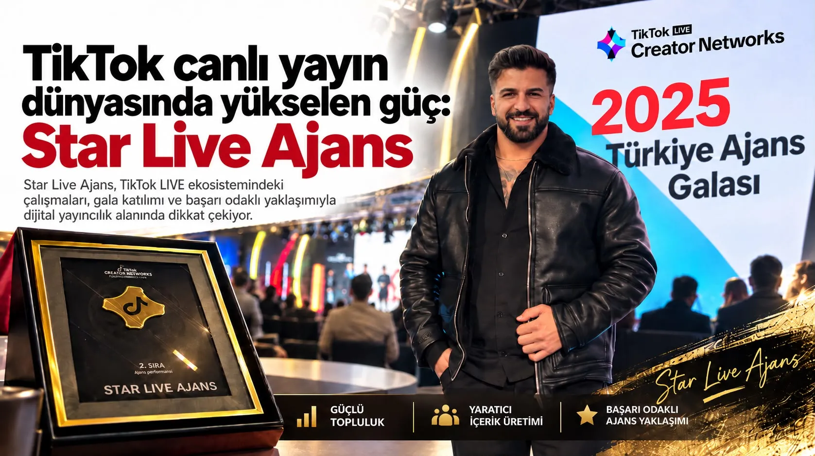 TikTok Canlı Yayın Dünyasında Star Live Ajans Dikkat Çekiyor